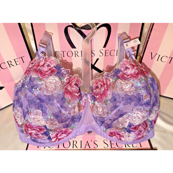 Victoria's Secret Other - Victoria's Secret Bra Dream Angels Embroidered Rose 40C Beautiful